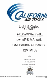 California Air Tools 12V1P10S Manual del usuario