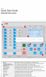 ABB Relion 620 Series Краткое руководство по эксплуатации