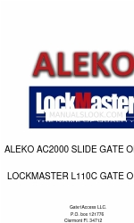 Aleko LOCKMASTER AC2000 Manual