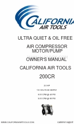 California Air Tools 200CR Manuel du propriétaire