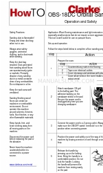 Clarke OBS-18DC Betrieb?und Sicherheit