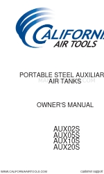 California Air Tools AUX02S Owner's Manual