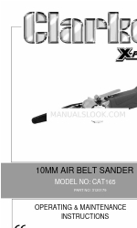 Clarke X-PRO CAT165 Operating & Maintenance Instructions