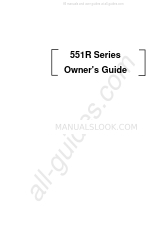 Directed Electronics 551R Series Instrukcja obsługi