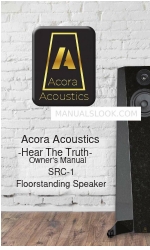 Acora Acoustics Hear The Truth SRC-1 Instrukcja obsługi