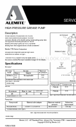 Alemite 7795-A5 Series Instrukcja serwisowa