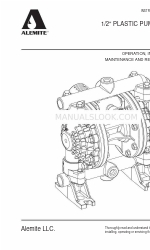 Alemite 8202 Kullanım, Kurulum, Bakım ve Onarım Kılavuzu