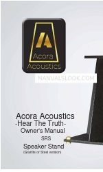 Acora Acoustics SRS Instrukcja obsługi