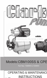 Clarke CBM100SS 取扱説明書