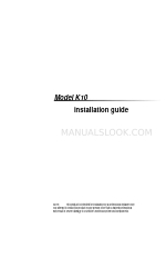 Directed Electronics K10 Installation Manual