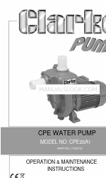 Clarke CPE20A1 Manual de instrucciones de uso y mantenimiento