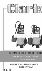Clarke CSV1A Інструкція з експлуатації та технічного обслуговування