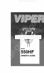 Directed Electronics Viper 550HF Benutzerhandbuch