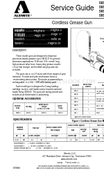 Alemite 585-D1 Manuel d'entretien