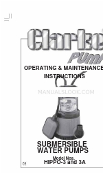 Clarke HIPPO-3A Manual de instrucciones de funcionamiento y mantenimiento