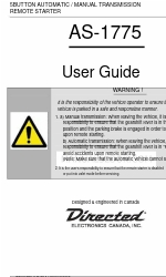 Directed Electronics AS-1775 Manual do utilizador