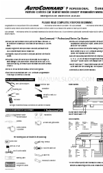 Directed Electronics AutoCommand 25523T Instrukcja obsługi