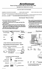 Directed Electronics AutoCommand 40026 Installation Manual