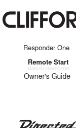 Directed Electronics Clifford G4203X Panduan Pemilik
