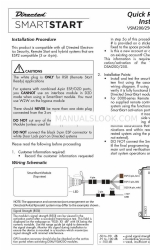 Directed Electronics DSM200 빠른 참조 설치 매뉴얼