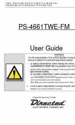 Directed Electronics PS-4661TWE-FM User Manual