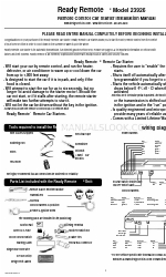 Directed Electronics Ready Remote 23926 Installationshandbuch