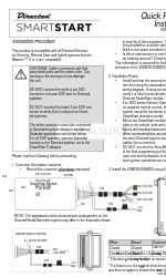 Directed Electronics SMARTSTART DSM200 Skrócona instrukcja instalacji