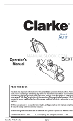 Clarke BextSpot Manuale dell'operatore