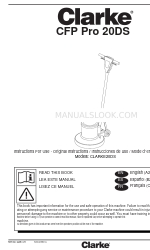 Clarke CFP Pro 20DS Handmatig