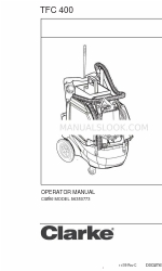 Clarke TFC 400 Instrukcja obsługi