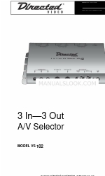 Directed Video VS102 Посібник користувача з встановлення