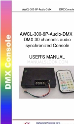 Alphawave AWCL-300-6P-Audio-DMX Panduan Pengguna