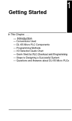 DirectLOGIC DL105 Руководство