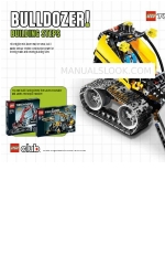 LEGO Technic Bulldozer Petunjuk Bangunan