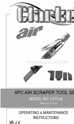 Clarke CAT218 Instructions d'utilisation et d'entretien