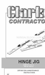 Clarke CONTRACTOR 6462121 Operation & Maintenance Instructions Manual