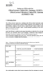 3Com 3CRWE51196 - OfficeConnect Wireless Cable/DSL Gateway Setting Up