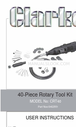 Clarke CRT 40 Istruzioni per l'utente