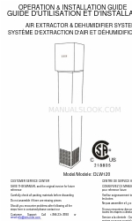 CTM International DLW120 Betriebs- und Installationshandbuch