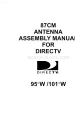 DirecTV 101 W 조립 설명서