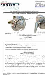 Acorn Controls SV16-LVR Manuale di installazione, funzionamento e manutenzione