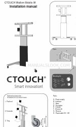 Ctouch Wallom mobile lift Manuel d'installation