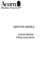 Acorn MASTER Series Manuale di istruzioni per il montaggio