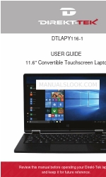 DIREKT-TEK DTLAPY116-1 Manuel de l'utilisateur