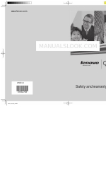 Lenovo 10007 Manual de seguridad y garantía