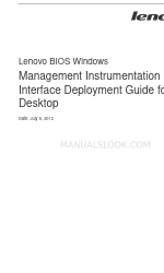 Lenovo ThinkCentre M82 Manual de implantación