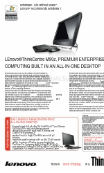 Lenovo ThinkCentre M90z Especificaciones