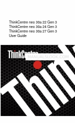 Lenovo ThinkCentre neo 30a 27 Gen 3 Manual do utilizador