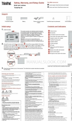 Lenovo ThinkPad 25 안전, 보증 및 설정 매뉴얼