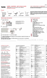 Lenovo ThinkPad Edge E430 Manual de seguridad, garantía y configuración